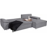 sit&more Ecksofa Labene, wahlweise mit Bettfunktion und Bettkasten, inkl. Rückenkissen