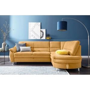 sit&more Ecksofa »Cardoso L-Form«, mit Federkern, wahlweise mit Bettfunktion und Schubkasten