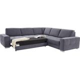 sit&more Ecksofa "Santorini L-Form", mit Federkern und Sitztiefenverstellung, wahlweise mit Bettfunktion