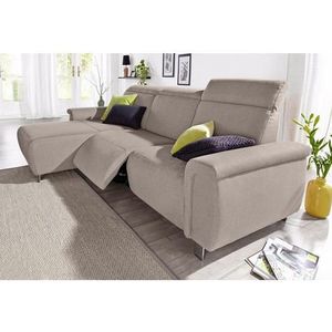 sit&more Ecksofa »Township L-Form«, wahlweise mit elektrischer Wallfree-Funktion