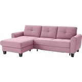 sit&more Ecksofa "Varese L-Form", mit Federkern, wahlweise mit Bettfunktion und Stauraum