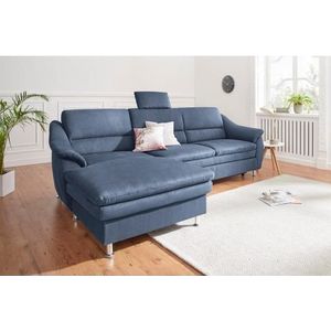 sit&more Ecksofa »Cardoso L-Form«, mit Federkern, wahlweise mit Bettfunktion