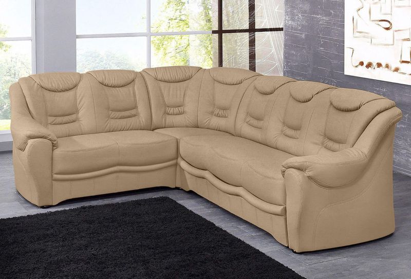 sit&more Ecksofa "Bansin L-Form", wahlweise mit Bettfunktion