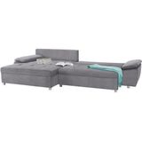 sit&more Ecksofa Labene, wahlweise mit Bettfunktion und Bettkasten, inkl. Rückenkissen