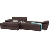 sit&more Ecksofa Labene, wahlweise mit Bettfunktion und Bettkasten, inkl. Rückenkissen
