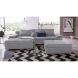 sit&more Ecksofa Labene, wahlweise mit Bettfunktion und Bettkasten, inkl. Rückenkissen