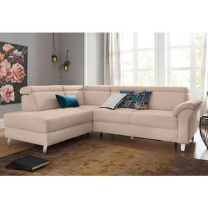 sit&more Ecksofa, inklusive Kopfteilverstellung, wahlweise mit Bettfunktion und Bettkasten