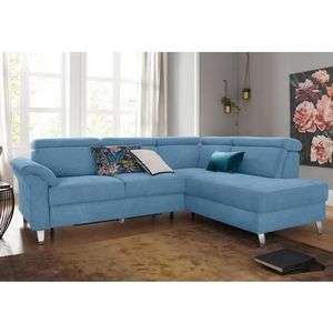 sit&more Ecksofa, inklusive Kopfteilverstellung, wahlweise mit Bettfunktion und Bettkasten