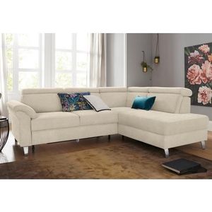 sit&more Ecksofa "Arngast L-Form", inklusive Kopfteilverstellung und Federkern