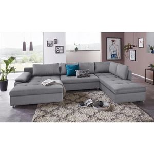 sit&more Wohnlandschaft »Labene U-Form«, wahlweise mit Bettfunktion und Bettkasten