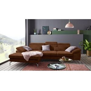 sit&more Ecksofa »Scorpio L-Form«, inklusive Sitztiefenverstellung, wahlweise mit Kopfverstellung