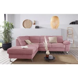 sit&more Ecksofa »Sorano L-Form«, wahlweise mit Bettfunktion und Bettkasten