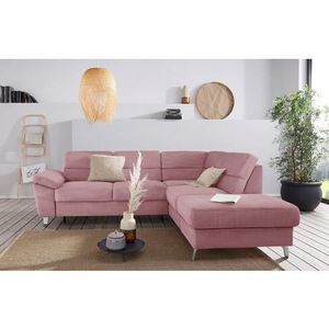 sit&more Ecksofa »Sorano L-Form«, wahlweise mit Bettfunktion und Bettkasten
