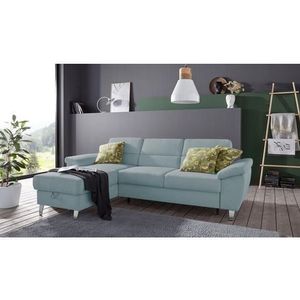 sit&more Ecksofa »Sorano L-Form«, wahlweise mit Bettfunktion und Bettkasten
