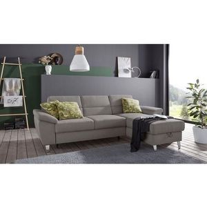 sit&more Ecksofa »Sorano L-Form«, wahlweise mit Bettfunktion und Bettkasten