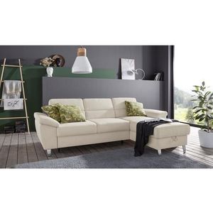 sit&more Ecksofa »Sorano L-Form«, wahlweise mit Bettfunktion und Bettkasten