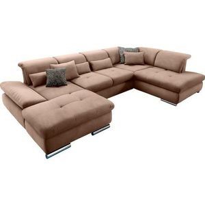 set one by Musterring Zithoek SO 4100 comfortabele pocketvering, incl. hoofdeindeverstelling
