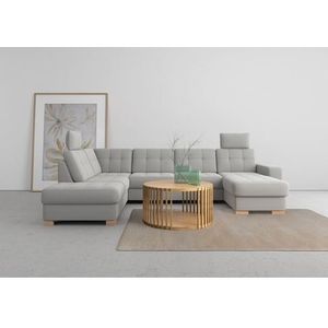 sit&more Wohnlandschaft »Quincy U-Form«, wahlweise mit Bettfunktion und Bettkasten
