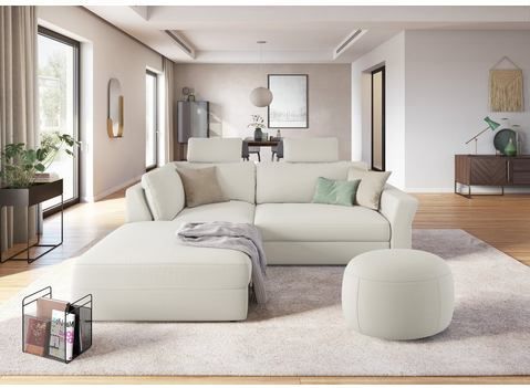 sit&more Ecksofa "Cadabra L-Form", Breite 243 cm, inklusive Sitztiefenverstellung