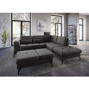 sit&more Hocker »Bendigo«, mit Klappfunktion, Bodenfreiheit 15 cm, wahlweise in 2 Fußfarben