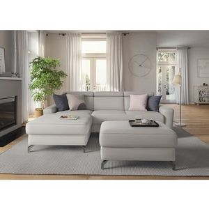 sit&more Hoekbank Scarlett L-vorm met verstelbare hoofdsteun, naar keuze met slaapfunctie, bedkist