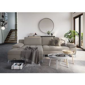 sit&more Ecksofa »Latigo L-Form«, mit Mega-Recamiere, wahlweise mit Bettfunktion und Bettkasten