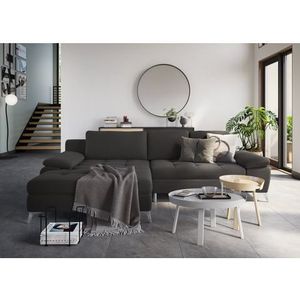 sit&more Ecksofa »Latigo L-Form«, mit Mega-Recamiere, wahlweise mit Bettfunktion und Bettkasten
