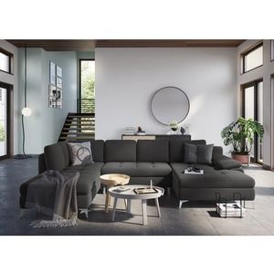 sit&more Wohnlandschaft »Latigo U-Form«, mit Recamiere, wahlweise mit Bettfunktion und Bettkasten