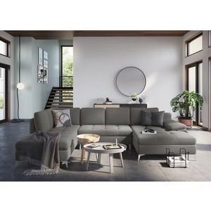 sit&more Wohnlandschaft »Latigo U-Form«, mit Recamiere, wahlweise mit Bettfunktion und Bettkasten