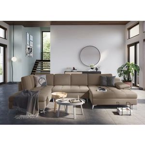 sit&more Wohnlandschaft »Latigo U-Form«, mit Mega-Recamiere, wahlweise mit Bettfunktion und Bettkasten