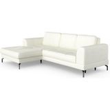 sit&more Ecksofa "Bendigo L-Form", inklusive Sitztiefenverstellung, Bodenfreiheit 15 cm, 2 Fußfarben