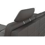 sit&more Ecksofa "Bendigo L-Form", inklusive Sitztiefenverstellung, Bodenfreiheit 15 cm, 2 Fußfarben