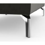 sit&more Hocker "Bendigo", mit Klappfunktion, Bodenfreiheit 15 cm, wahlweise in 2 Fußfarben