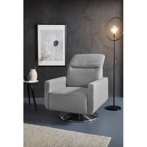 sit&more Draaibare fauteuil GIZEH met verstelbare hoofdsteun, met binnenvering