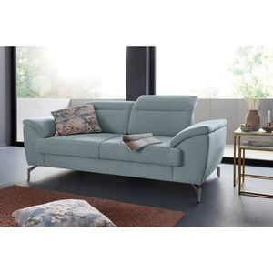Tweezitsbank - Aqua - Gesatineerd - 197 cm x 112 cm