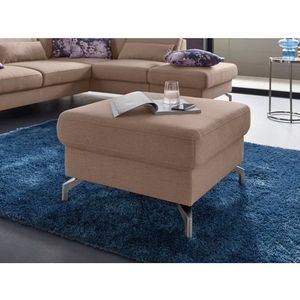 sit&more Hocker »Percy«, Fußhöhe 12 cm, wahlweise mit unterschiedlichen Fußfarben