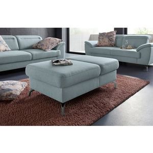 sit&more Hocker »Percy«, Fußhöhe 15cm, mit Klappfunktion, wahlweise in 2 Fußfarben