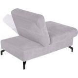 sit&more Hocker "Percy", Fußhöhe 12 cm, mit Klappfunktion, wahlweise in 2 Fußfarben