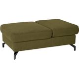 sit&more Hocker "Percy", Fußhöhe 12 cm, mit Klappfunktion, wahlweise in 2 Fußfarben