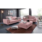 sit&more Hocker "Percy", Fußhöhe 12 cm, mit Klappfunktion, wahlweise in 2 Fußfarben