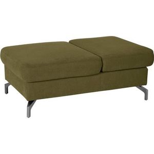 sit&more Hocker "Percy", Fußhöhe 15cm, mit Klappfunktion, wahlweise in 2 Fußfarben