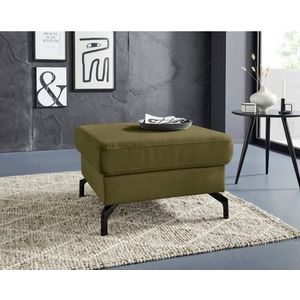 sit&more Hocker »Percy«, Fußhöhe 15cm, wahlweise mit unterschiedlichen Fußfarben