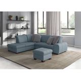 sit&more Ecksofa »Luxor L-Form«, wahlweise mit Bettfunktion, Stauraum und Kopfteilverstellung