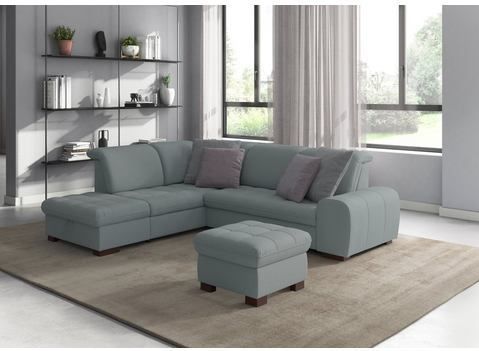 sit&more Ecksofa "Luxor L-Form", wahlweise mit Bettfunktion, Stauraum und Kopfteilverstellung
