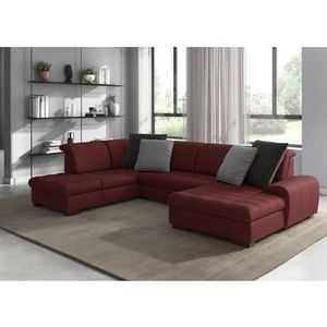 sit&more Wohnlandschaft "Luxor U-Form", wahlweise mit Bettfunktion, Bettkasten und Kopfteilverstellung