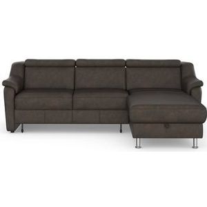 sit&more Ecksofa »Freetown L-Form«, inklusive Kopfteilverstellung und komfortablem Federkern