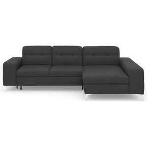 sit&more Ecksofa »Baviene L-Form«, inklusive Sitztiefenverstellung und Federkern, wahlweise Bettfunktion
