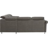 sit&more Ecksofa "Darwin L-Form", inklusive Federkern, wahlweise mit Kopfteilverstellung, Bettfunktion