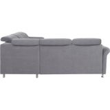 sit&more Ecksofa "Darwin L-Form", inklusive Federkern, wahlweise mit Kopfteilverstellung, Bettfunktion