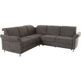 sit&more Ecksofa »Darwin L-Form«, inklusive Federkern, wahlweise mit Kopfteilverstellung, Bettfunktion